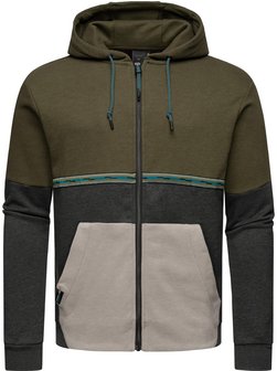 Herren Kapuzensweatjacke - Blocky