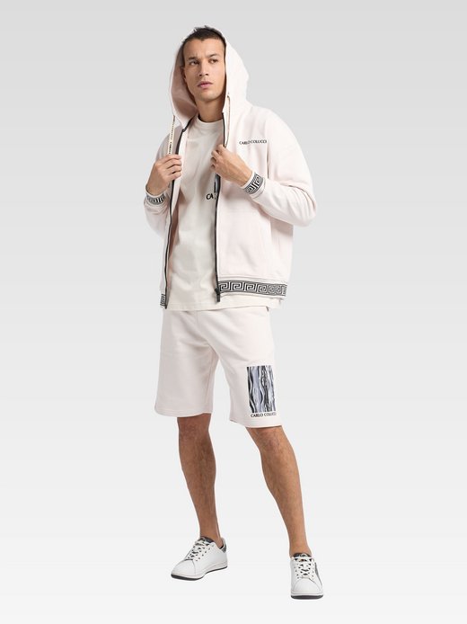 Herren Kapuzensweatjacke  -  De Pellegrin