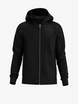 Artikelbild Herren Kapuzensweatjacke  -  Leisure von JOOP! in schwarz bedruckt