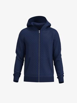 Artikelbild Herren Kapuzensweatjacke  -  Leisure von JOOP! in blau bedruckt
