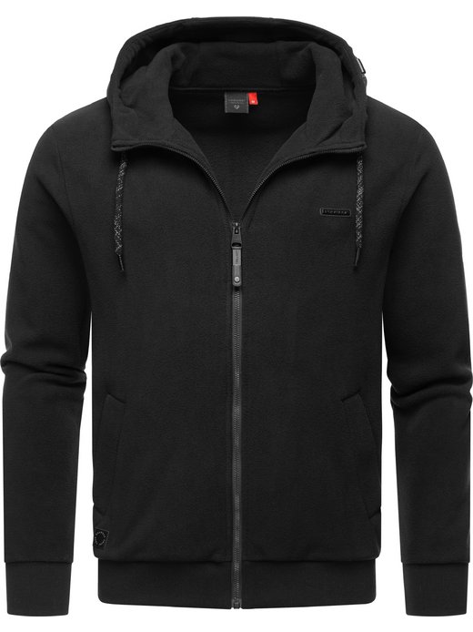 Herren Kapuzensweatjacke - Natte Zip Fleece
