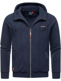 Herren Kapuzensweatjacke - Natte Zip Fleece