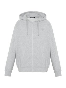 Artikelbild Herren Kapuzensweatjacke von Chiemsee in grau uni
