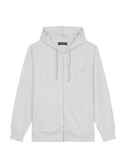 Artikelbild Herren Kapuzensweatshirt  -  Heavy Jersey von Marc O'Polo in grau uni