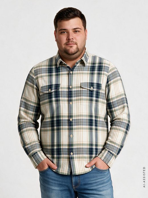 Herren Karohemd