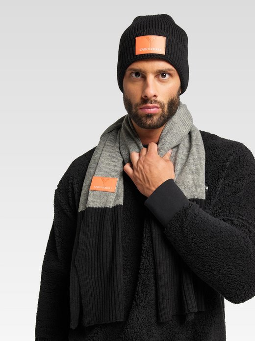 Herren KnittedScarf  -  Dall'Oca