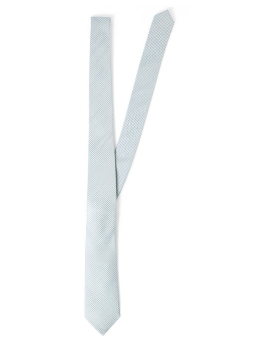 Herren Krawatte und Einstecktuch aus Seide