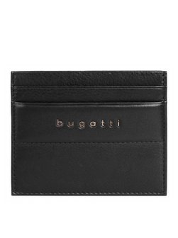 Artikelbild Herren Kreditkartenetui von Bugatti in schwarz uni