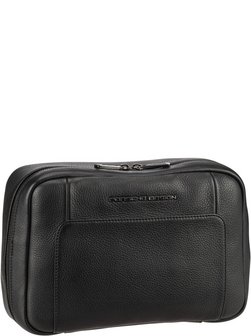 Herren Kulturbeutel - Roadster Leather Washbag L