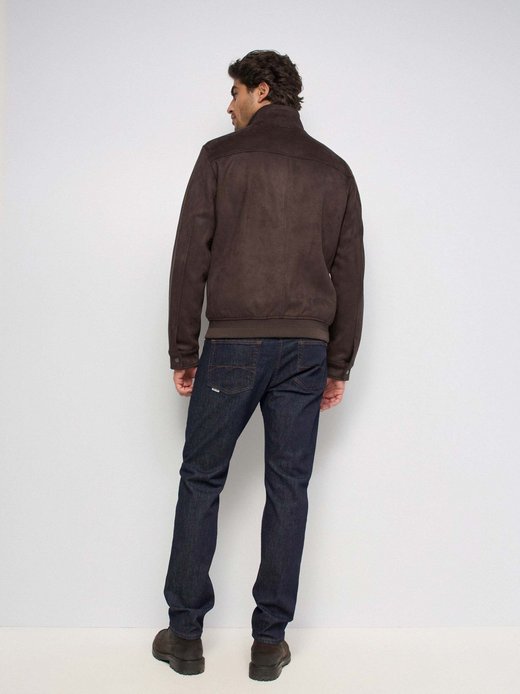Herren Kunstlederjacke - Faux Suede