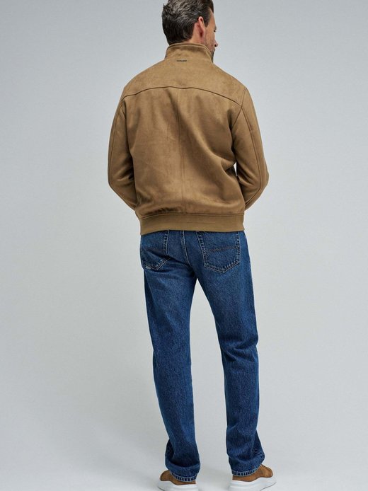 Herren Kunstlederjacke - Faux Suede