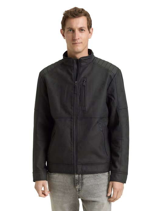 Herren Kunstlederjacke