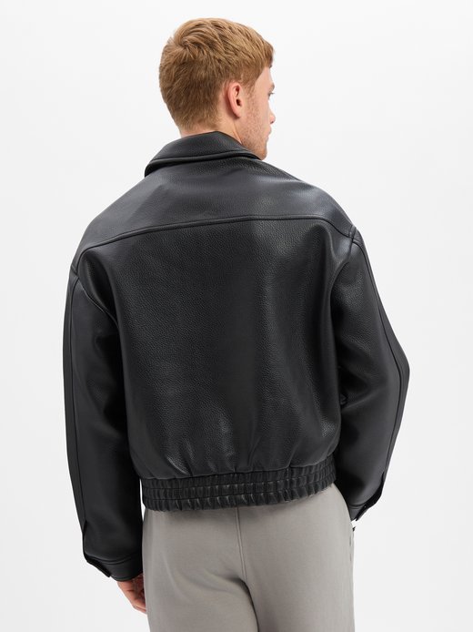 Herren Kunstlederjacke