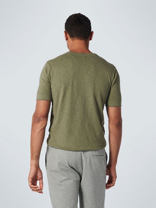 Herren Kurzärmeliger Pullover