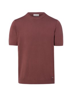 Herren Kurzarm-Feinstrickpullover