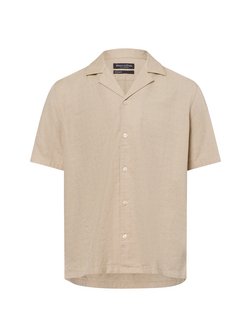 Artikelbild Herren Kurzarm-Hemd von Marc O'Polo in beige strukturiert