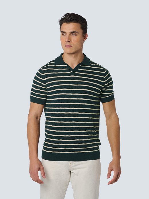 Herren Kurzarm-Pullover