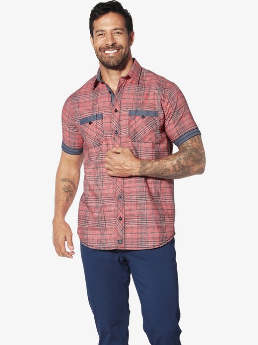 Herren Kurzarmhemd - AALVAN