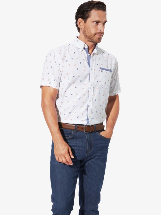 Herren Kurzarmhemd - ALARIN