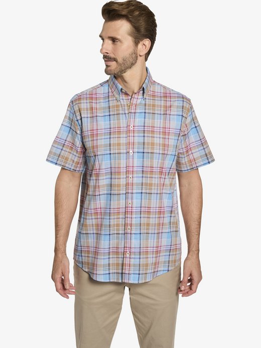 Herren Kurzarmhemd - BELLAVETTI