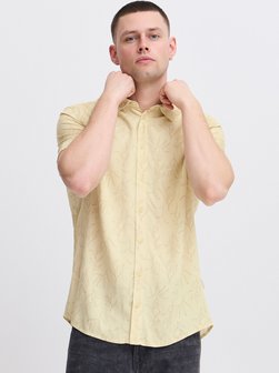 Artikelbild Herren Kurzarmhemd - BHACE von BLEND in beige gemustert