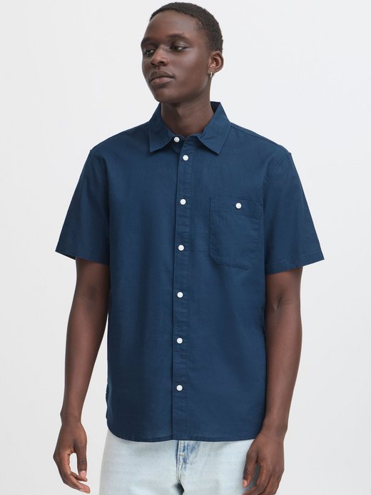 Herren Kurzarmhemd - BHBay Linen