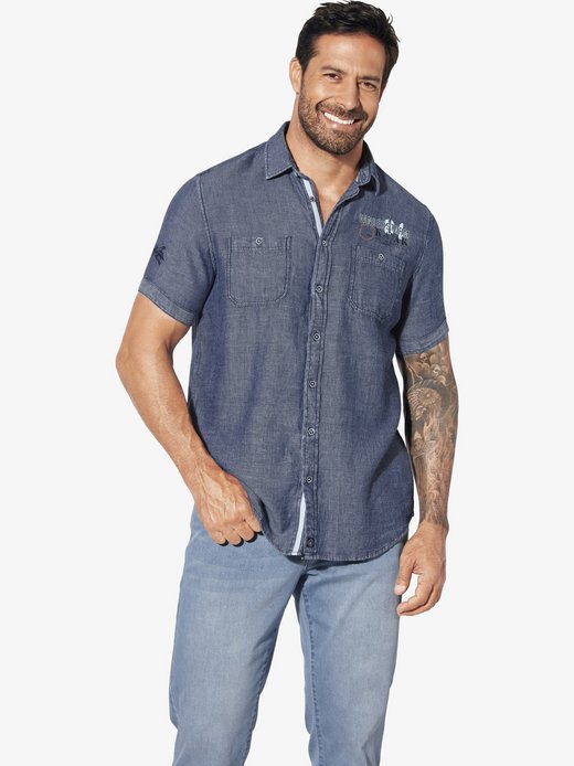 Herren Kurzarmhemd - BRYNGUR