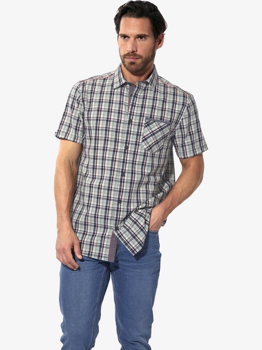 Herren Kurzarmhemd - FERRIBELLI