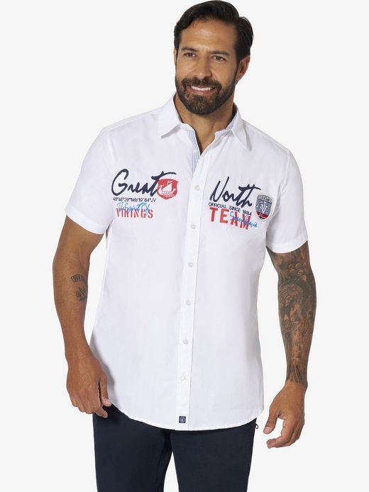 Herren Kurzarmhemd - FREYDIS