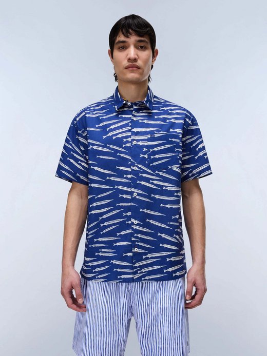 Herren Kurzarmhemd - G-ELIOR SS