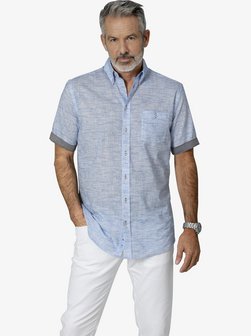 Herren Kurzarmhemd - MILANZETTI