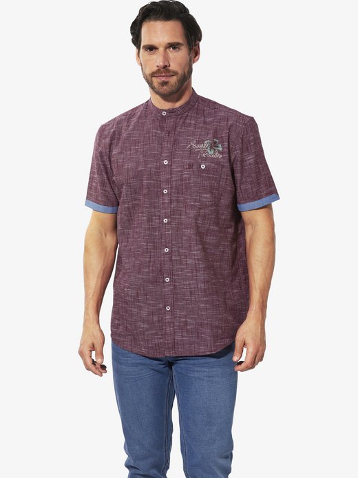 Herren Kurzarmhemd - ROSISTELLO