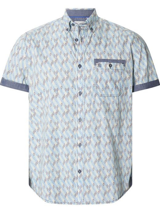 Herren Kurzarmhemd - SERROLO