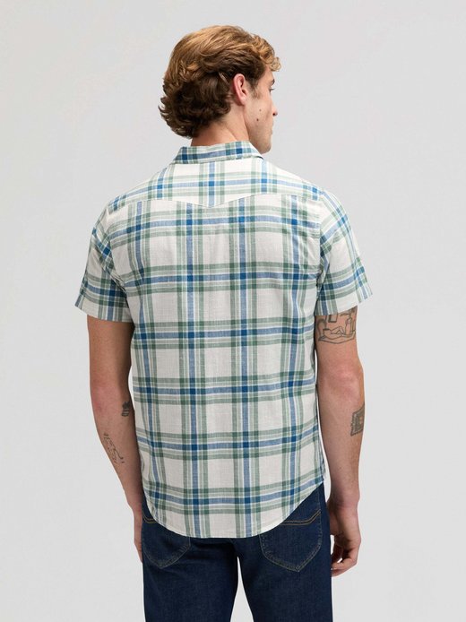 Herren Kurzarmhemd - Western