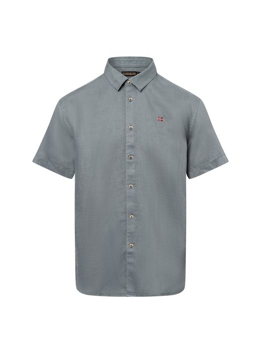 Herren Kurzarmhemd aus Leinen