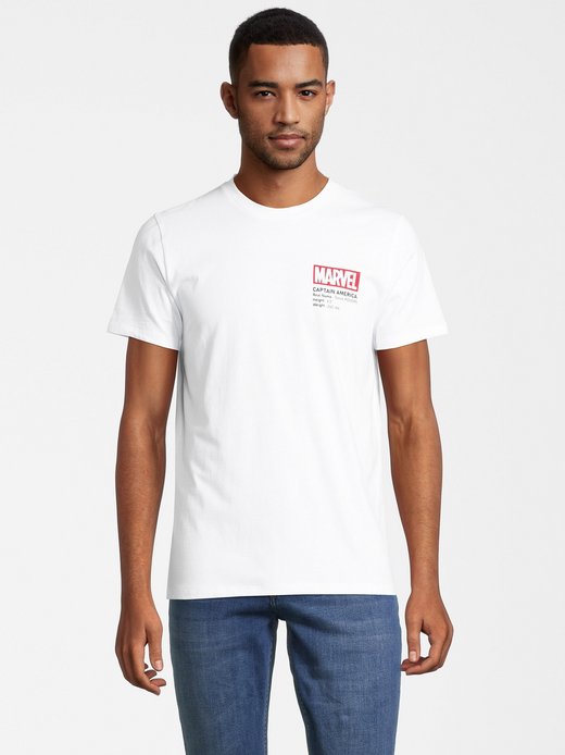 Herren Kurzarmshirt - Marvel Movies