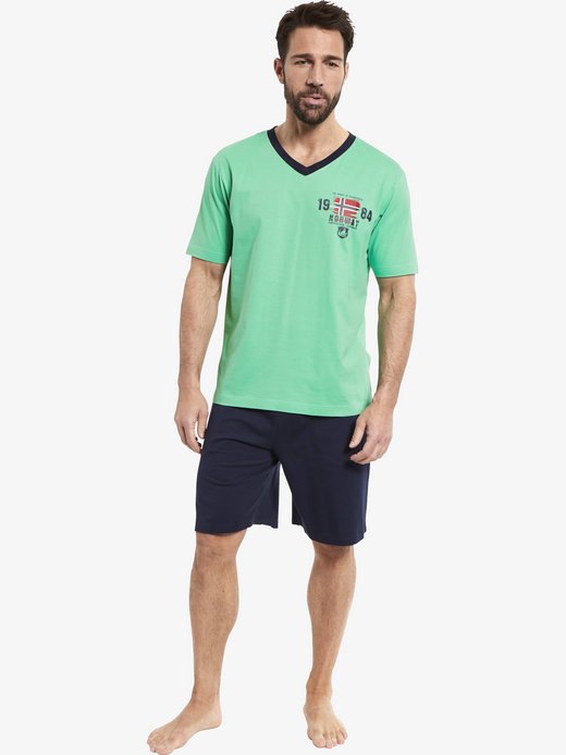 Herren Kurzer Schlafanzug - EDIN