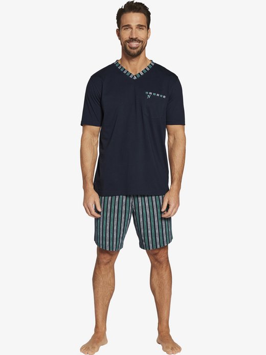 Herren Kurzer Schlafanzug - HAGER