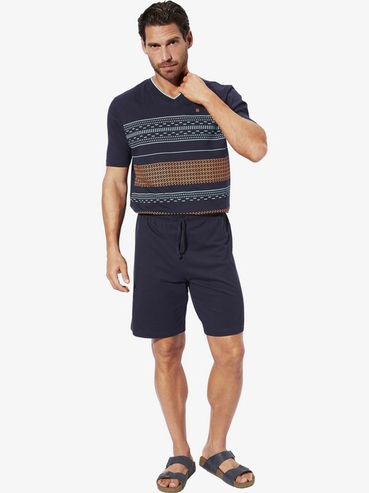 Herren Kurzer Schlafanzug - HALMIN