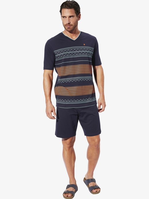 Herren Kurzer Schlafanzug - HALMIN