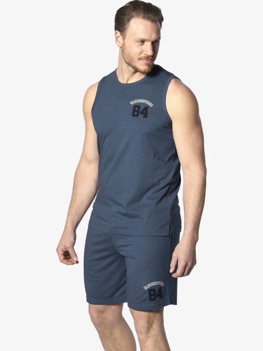 Herren Kurzer Schlafanzug - LANDOGAR