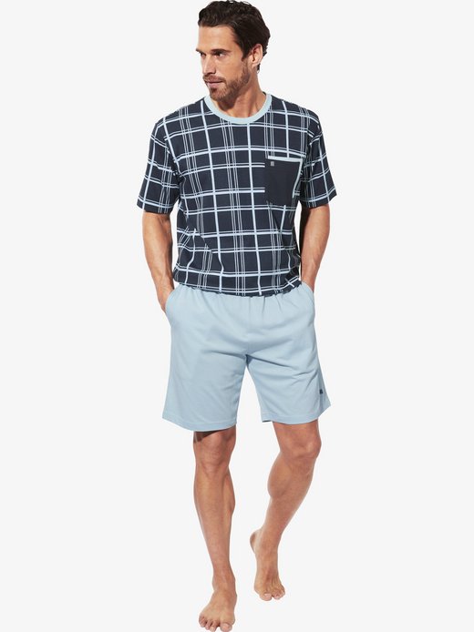 Herren Kurzer Schlafanzug - LEANDOR