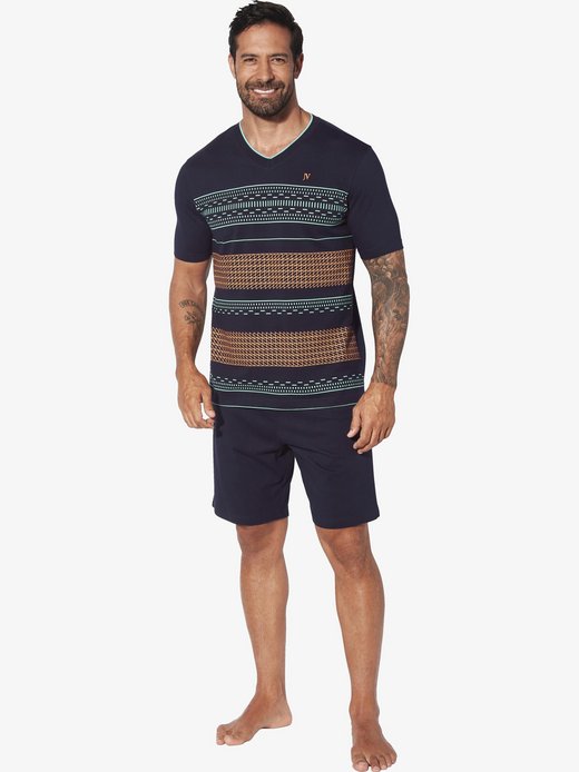 Herren Kurzer Schlafanzug - RUDEWIN