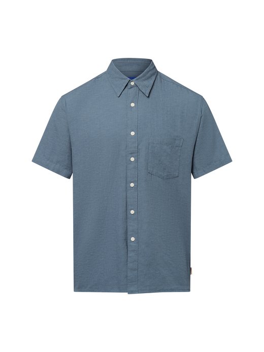 Herren Kurzram-Freizeithemd - Joralmeria