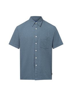 Artikelbild Herren Kurzram-Freizeithemd - Joralmeria von Jack & Jones in blau uni
