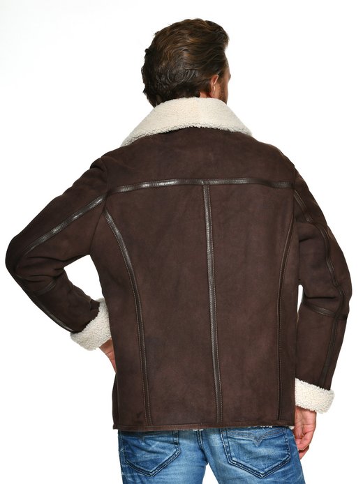 Herren Lammfelljacke