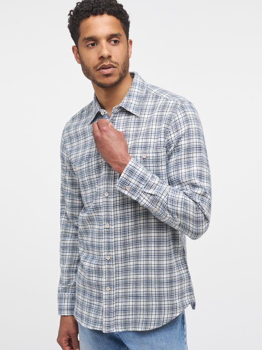 Herren Langarm-Hemd