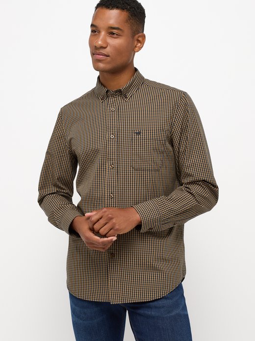 Herren Langarm-Hemd