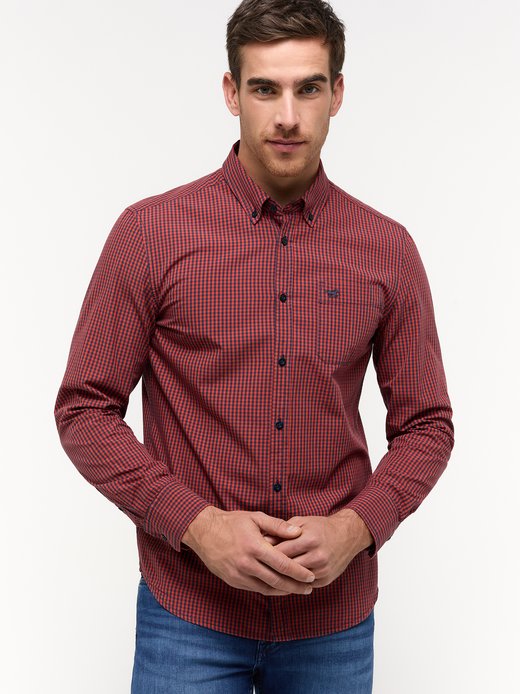 Herren Langarm-Hemd