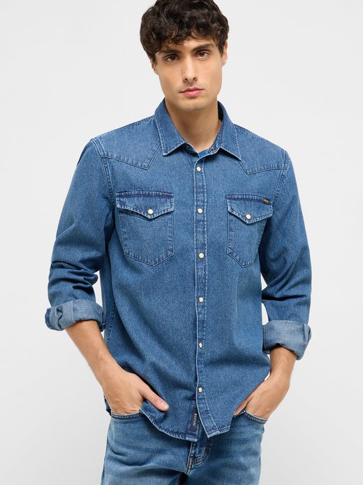 Herren Langarm-Hemd